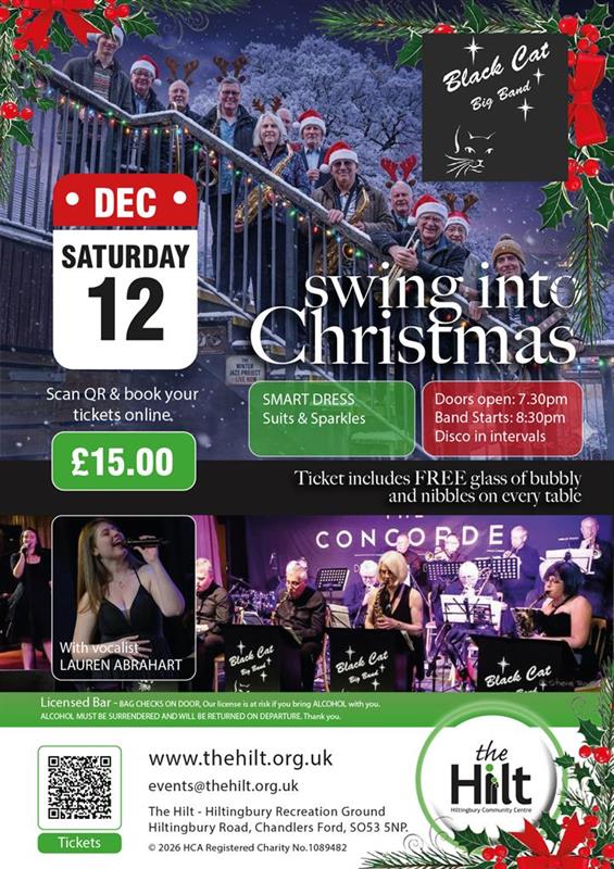 Swing Into Christmas - Party with the Black Cat Big Band