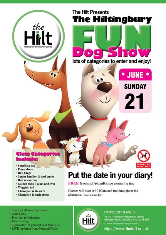 The Hiltingbury Fun Dog Show 2026